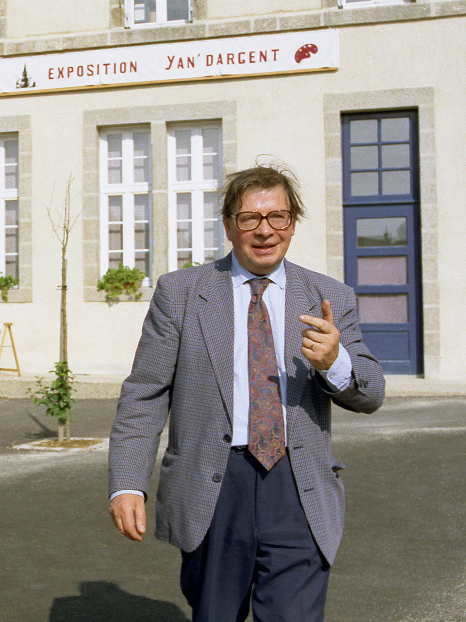 Jean Berthou, fondateur du Musée Yan' Dargent © Photo Albert Pennec